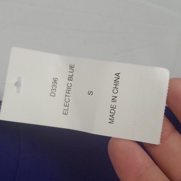 Naiman Marcus dress D3396 ELECTRIC BLUE COLOR very pretty design size S - Picture 4 of 8